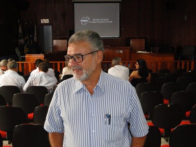 Palestra sobre Plano Municipal de Saneamento Básico.