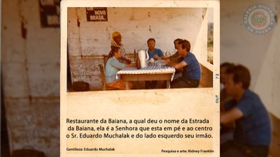 Restaurante da Baiana - 1973