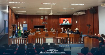 11ª Sessão Ordinária: Câmara de Juara aprova criação do Canil Municipal e vota projetos para saúde, educação e infraestrutura urbana