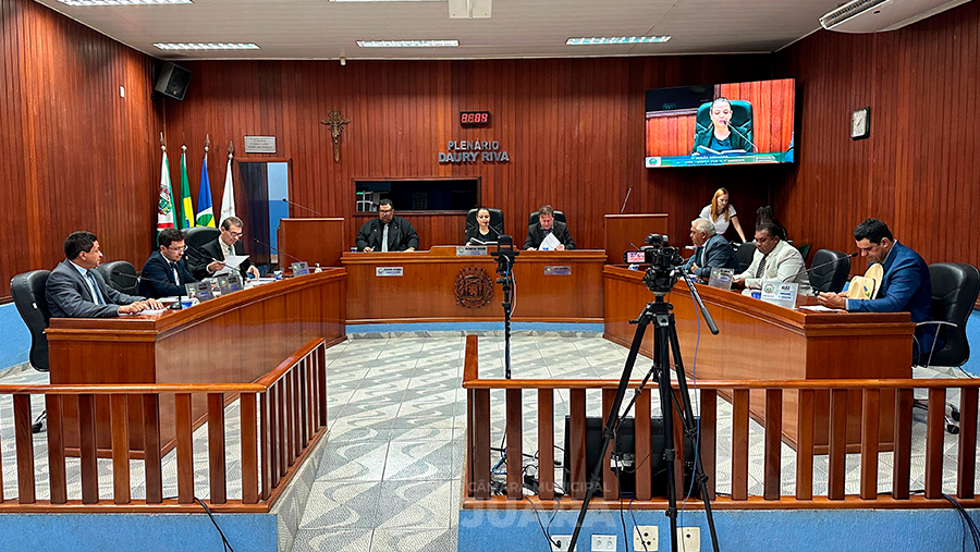 11ª Sessão Ordinária: Fiscalização no Transporte Escolar e Saúde Pública foi tema central do parlamento juarense