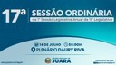 17ª Sessão Ordinária acontecerá nesta segunda-feira (14); confira a pauta