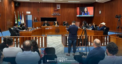 29ª Sessão Ordinária: Saúde, Transparência e Debates marcaram os trabalhos do Legislativo Juarense