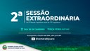 2ª Sessão Extraordinária acontece nesta terça-feira