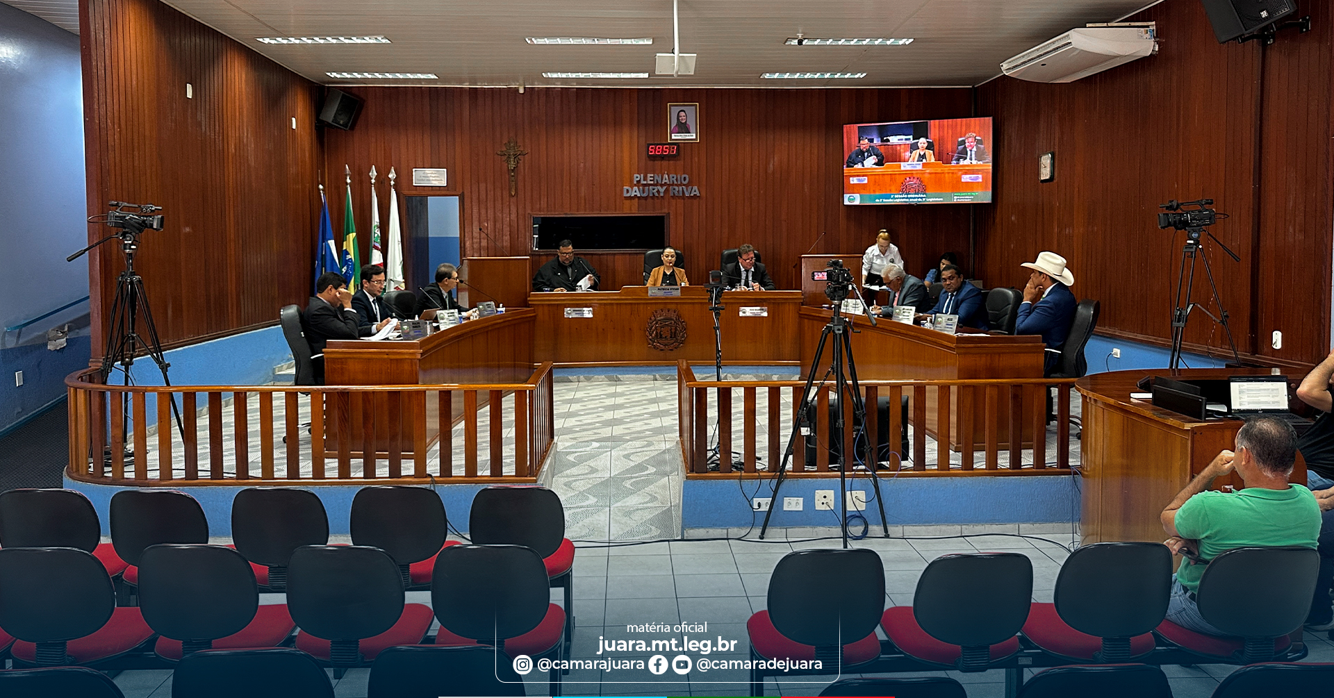 Orçamento, educação e infraestrutura entram em debate na 2ª Sessão Ordinária da Câmara de Juara