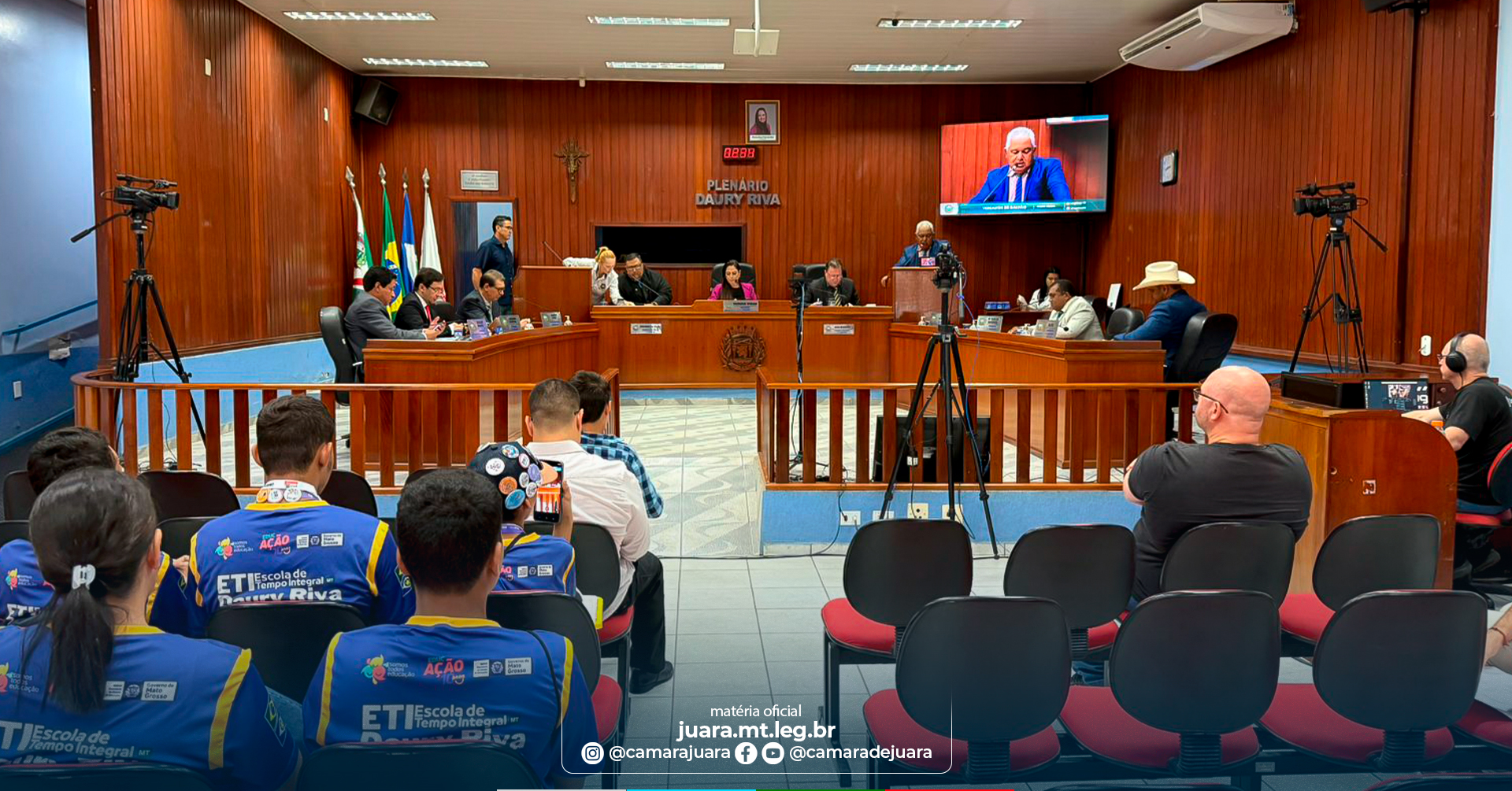 30ª Sessão Ordinária: Transparência fiscal e avanços legislativos marcam os trabalhos do Parlamento Juarense