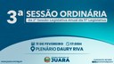 3ª Sessão Ordinária de 2026 acontecerá nesta quarta-feira (11); confira a pauta