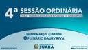 4ª Sessão Ordinária de 2026 acontecerá nesta segunda-feira (2); confira a pauta