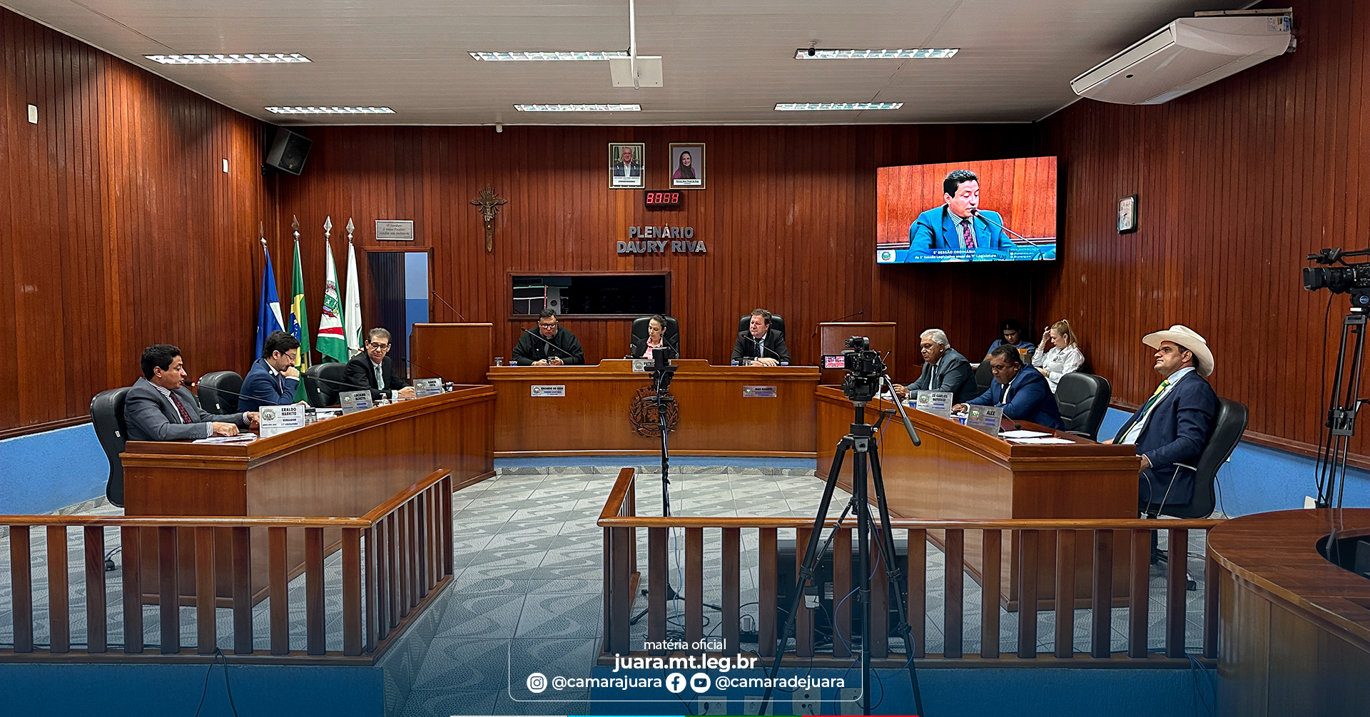 5ª Sessão Ordinária: Câmara de Juara debate transporte escolar, infraestrutura e aprova cinco matérias legislativas