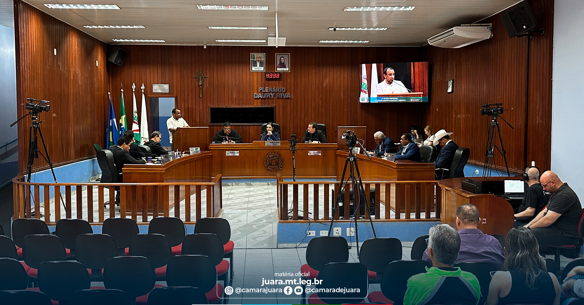 8ª Sessão Ordinária: Legislativo debate saúde, infraestrutura e novos projetos nessa segunda-feira (13)