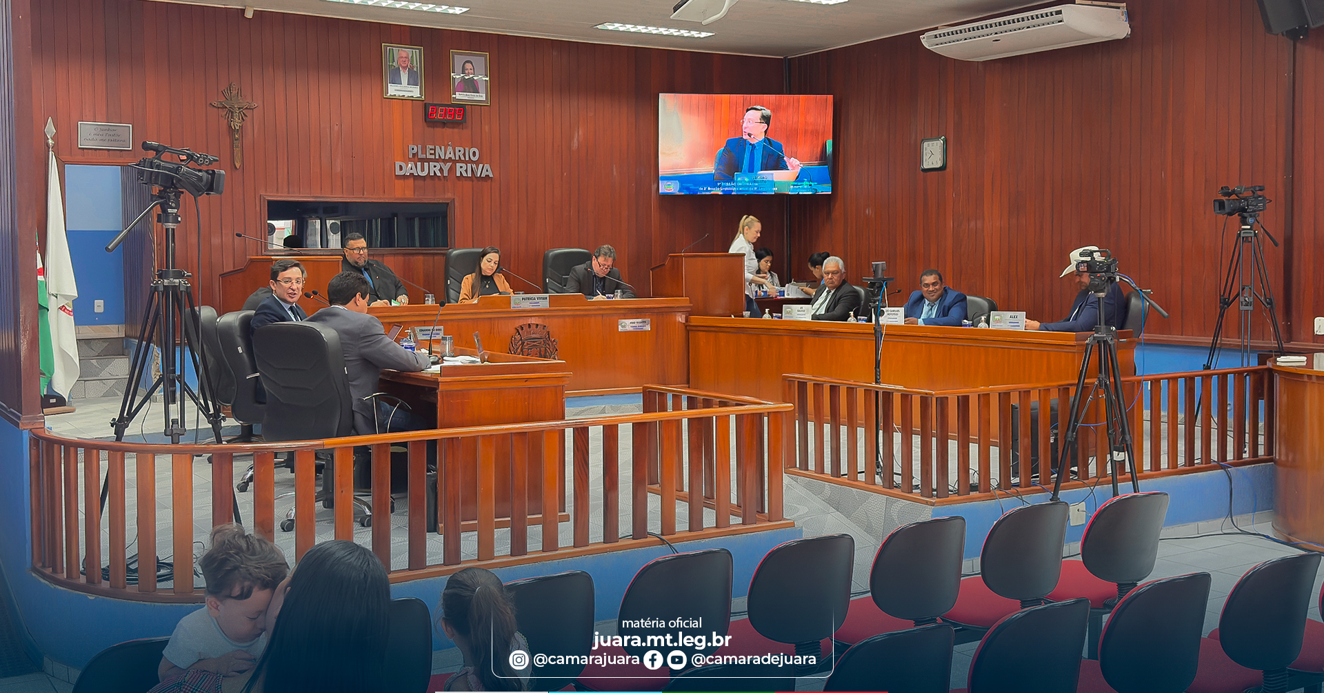 9ª Sessão Ordinária: Câmara de Juara avança em pautas da saúde, educação e servidores