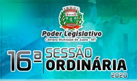 Acontecerá nesta segunda-feira 06 de julho às 19h30 a 16ª Sessão Ordinária do Poder Legislativo Juarense.