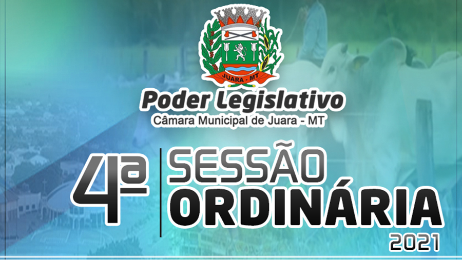 Acontecerá nesta segunda-feira 1 de março às 19h30 a 4ª Sessão Ordinária do Poder Legislativo Juarense.