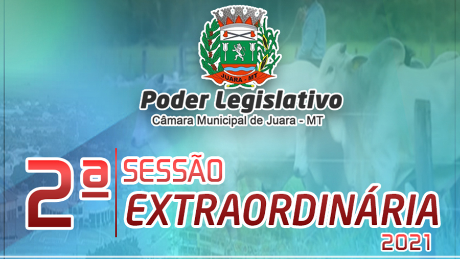 Acontecerá nesta sexta-feira 05 de março às 15h00 a 2ª Sessão Extraordinária do Poder Legislativo Juarense.