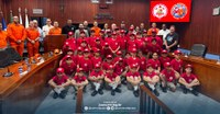 Aula inaugural do projeto "Bombeiros do Futuro" aconteceu no Plenário da Câmara