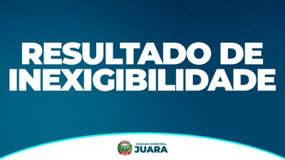 Aviso de Resultado de Inexigibilidade de Licitação nº 002/2026