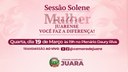Câmara de Juara convida população para Sessão Solene de Entrega do Título Mulher Empreendedora “Maria Aparecida Alves dos Santos”