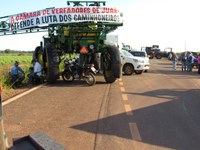 Câmara de Juara é solidária as reivindicações dos caminhoneiros.