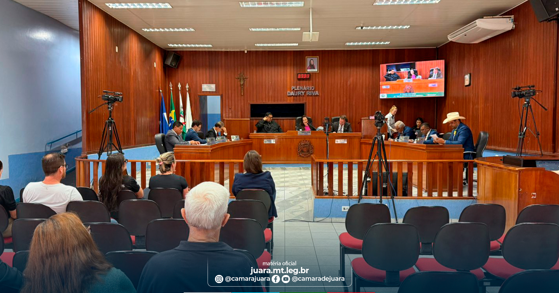 Câmara de Juara 'encerra' os trabalhos legislativos de 2025 com aprovação de 61 matérias