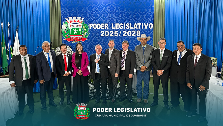 Cerimônia de posse dos vereadores, prefeito e vice-prefeito de Juara aconteceu nesta quarta-feira (01)