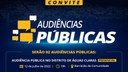 Comissão de Legislação, Justiça e Redação realizará Audiências Públicas para discutir o Projeto de Lei Complementar nº 005/2022 Comissão de Legislação, Justiça e Redação realizará Audiências Públicas para discutir o Projeto de Lei Complementar nº 005/2022