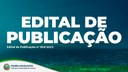 Confira o Edital de Publicação n.º 001/2024