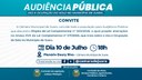 Convite: Audiência Pública para debater mudanças na legislação de Uso e Ocupação do Solo
