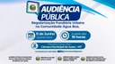 Convite: Audiência Pública sobre Regularização Fundiária na Comunidade Água Boa