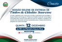 Entrega de Títulos de Cidadão Juarense acontecerá nesta quinta-feira durante Sessão Solene