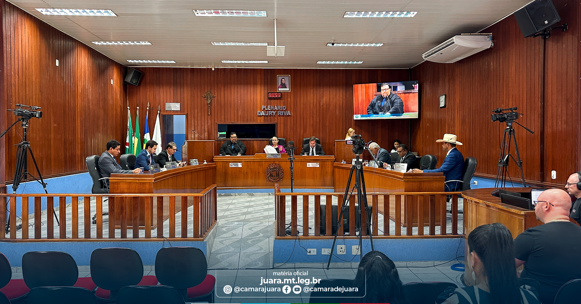 Fiscalização e transparência marcam a 28ª Sessão Ordinária da Câmara de Juara