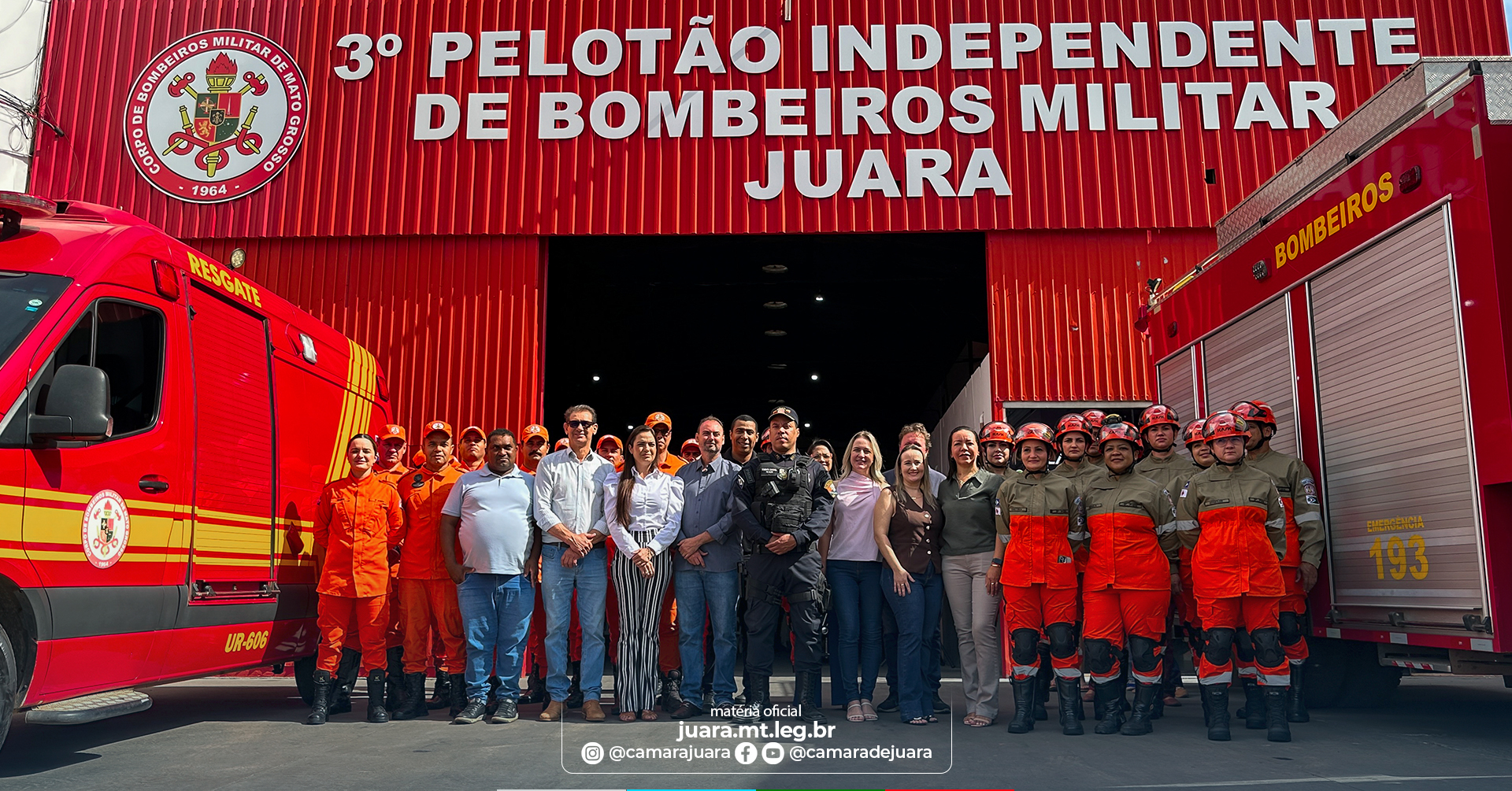 Integração entre SAMU e Corpo de Bombeiros fortalece atendimento de urgência e emergência em Juara