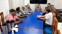 Prefeito, Vice-prefeito e vereadores discutem ações da administração municipal em reunião na Câmara de Juara
