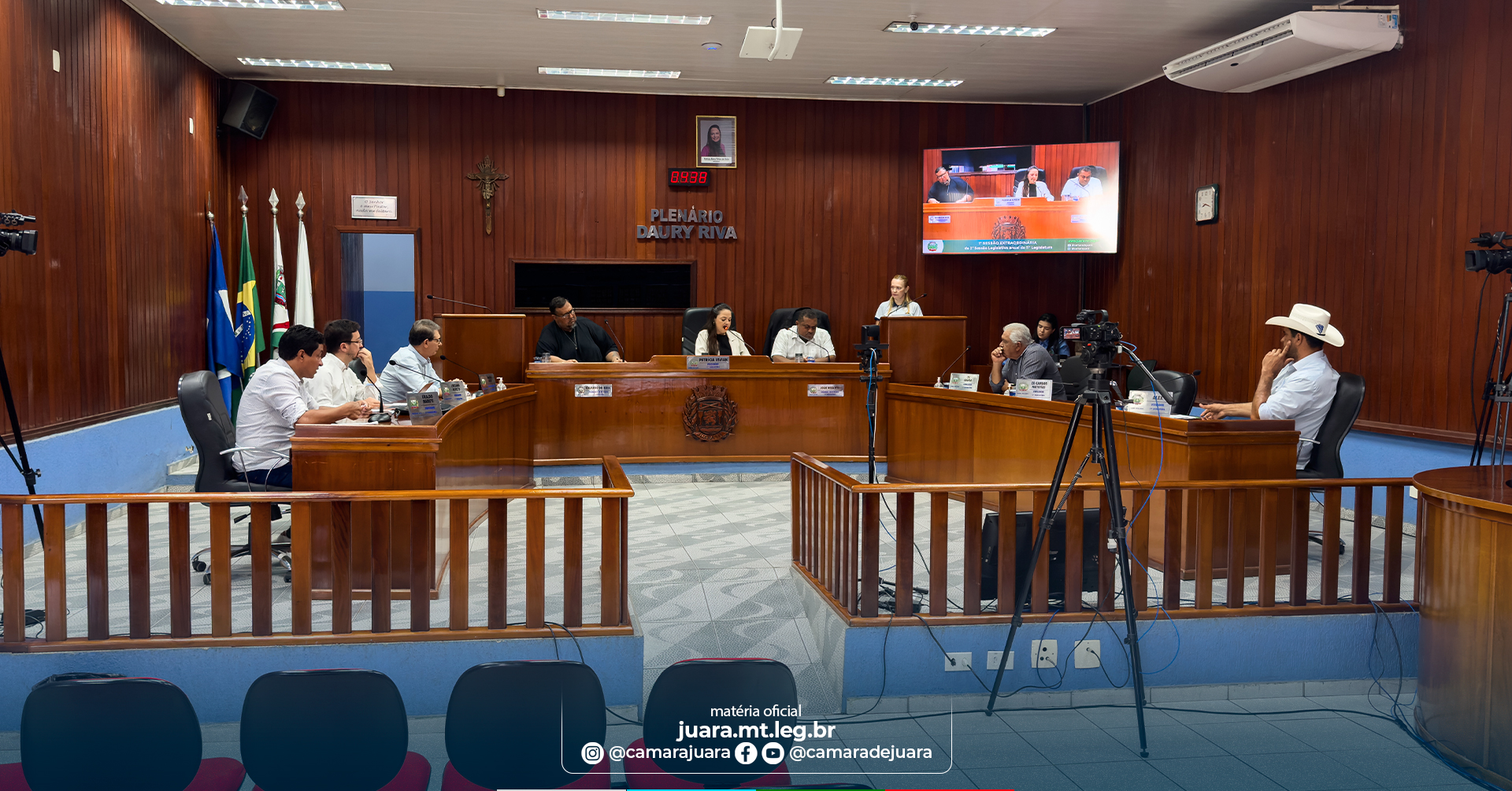 Primeira Sessão de 2026: Vereadores votaram 21 matérias legislativas nessa segunda-feira (19)