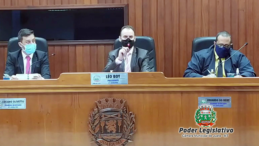 Resumo da 8ª Sessão Ordinária do Poder Legislativo Juarense em 2021.
