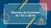 Resumo do Contrato Nº 011/2019