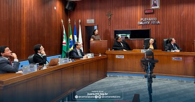 Secretária de Saúde presta esclarecimentos à Câmara e detalha investimentos, desafios e ações da pasta