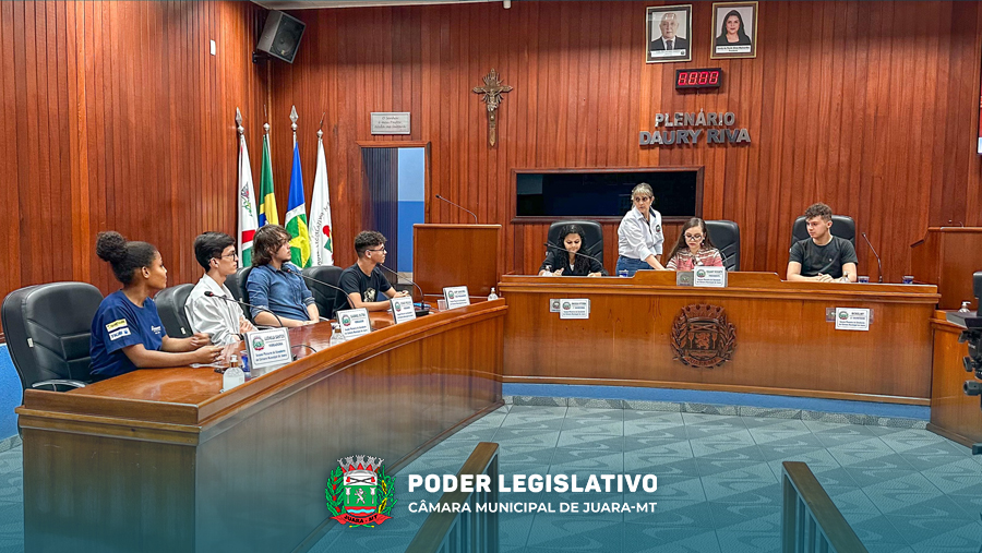 Sessão Plenária do Estudante: Juara celebra a participação da juventude na política municipal