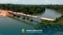 Vereadores prestigiam inauguração da ponte sobre o do Rio dos Peixes