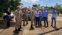 Visita técnica dos Bombeiros define local da nova unidade em Juara