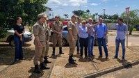 Visita técnica dos Bombeiros define local da nova unidade em Juara